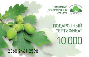 Новости Опрос. Подарочные сертификаты садового центра