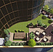 Инна Мусина – проект «Небо рядом» – садовый центр «Южный» Зона благоустройства крыши вид сверху