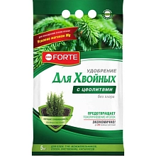 Удобрение хвойное Bona Forte с цеолитами 5кг