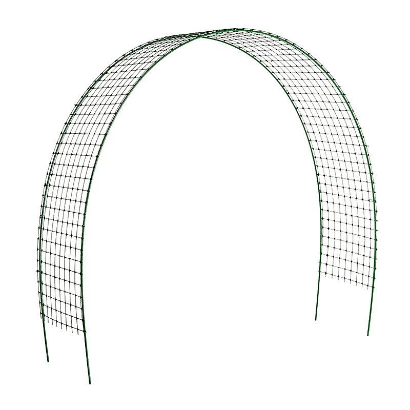 Арка садов стеклопластик (Черняев) (сетка шир -0,5м, дл -5м, 2 дуги дл -6м, диам 10мм) 
