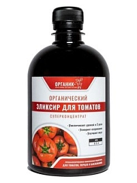 Удобрение Элексир для томатов Органик+ 0,5 л